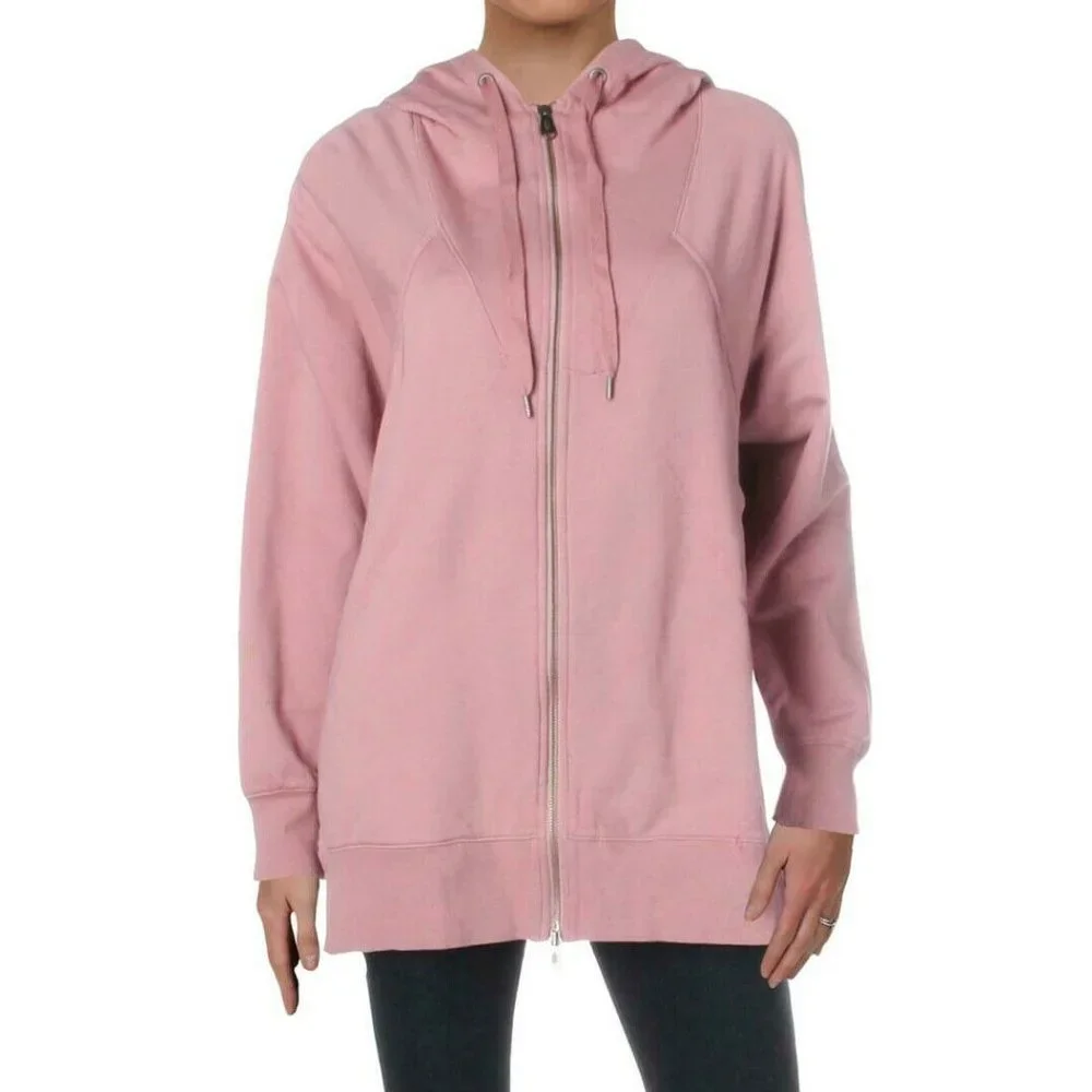 Free People Full Zip Oversized Hoodie Sweatshirt - Picture 4 of 8